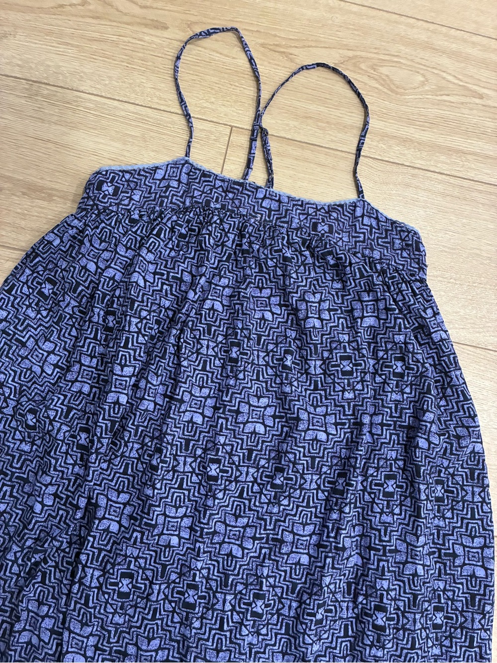 By Anthropologie Women’s Savona Slip Dress Purple Cotton Blend Size XS - Picture 2 of 9